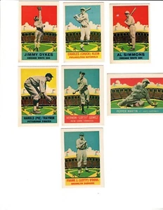 Lote de 7/1977 Dover Reimpresiones/1933 Delong Gum TRAYNOR GOMEZ MARTIN Envío Gratis - Imagen 1 de 5