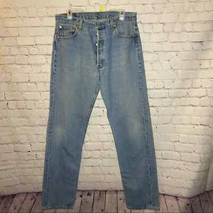 Vintage Levi’s 501 High Waisted 80s Jeans 36 x 36 - Picture 1 of 12
