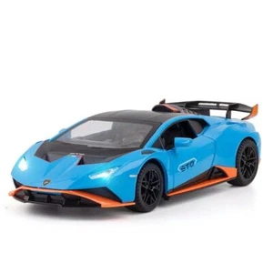 1:24 Lamborghini Huracan STO Alloy Model Car Diecast Toy Collection Gift Boy - Picture 1 of 17