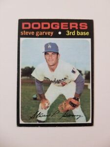 STEVE GARVEY ROOKIE 1971 TOPPS BASEBALL CARD #341 LOS ANGELES DODGERS