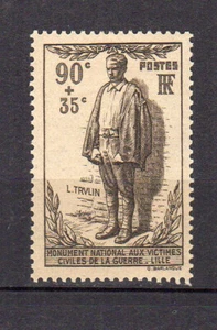 France 1939 Léon Trulin Y&T 420 timbre MH /TE4841 - Picture 1 of 1