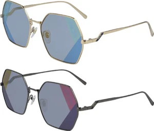 Gafas de sol hexagonales para mujer MCM con lentes decorativas - MCM126S - hechas en Italia - Imagen 1 de 4
