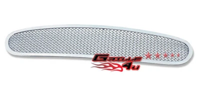 Para 2006-2008 Mazda MX-5 para-choque inferior aço inoxidável cromado malha grade inserção - Imagem 1 de 2