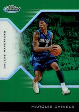 2004-05 Finest Refractors Green #60 Marquis Daniels /49