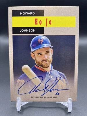 HOWARD JOHNSON - 2024 Topps Archives TV Westerns Auto SP #58WA-HJ NY Mets - Image 1 of 2