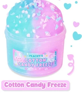 Peachybbies Slime Cotton Candy Freeze New Rare Authentic Fast Shipping - Picture 1 of 1