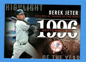 2015 Topps Highlight of the Year #H24 Derek Jeter Yankees - Imagen 1 de 1