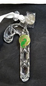 Waterford 2019 Mini Candy Cane Christmas Ornament # 40035450 Boxed Date tag - Picture 1 of 7