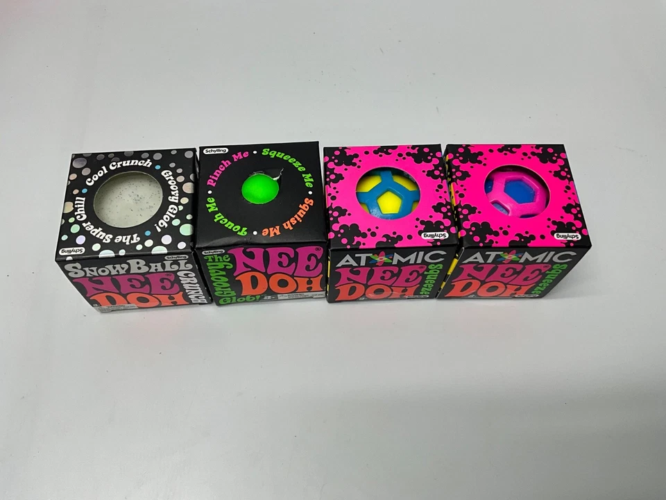 Schylling Atomic Nee Doh Squeeze Ball