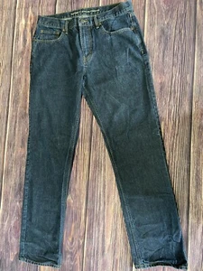 Old Navy Regular Standard Straight Leg Dark Wash 34x33 Cotton Blend - Picture 1 of 9