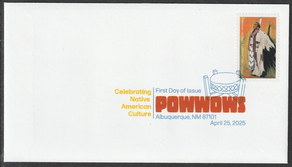 US 5979 Powwows Women’s Traditional DCP FDC 2025 - Image 1 of 1