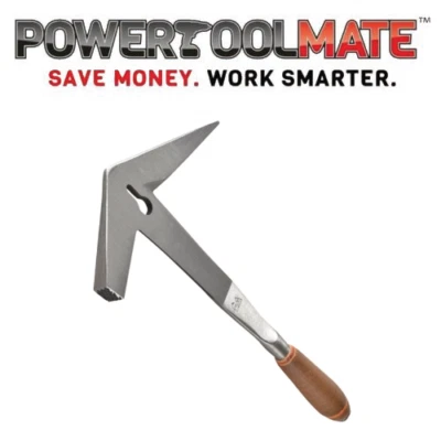 Edma 1381 Universal Slaters Hammer with Leather Handle Hand Tools Nail Puller