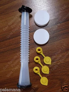 1x New Gas Can BLITZ IGLOO Plastic Spout Screw Caps Vent Parts Gallon Nozzle Kit - Picture 1 of 10
