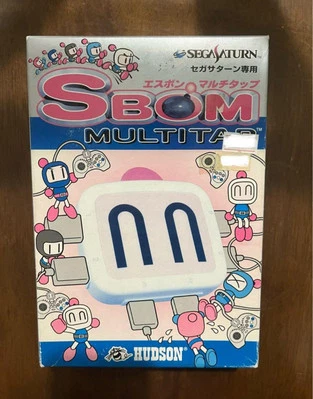 Bomberman S Bom Multi Tap HC-736 for Sega Saturn SS Hudson Japan Used GAME - Image 1 of 2
