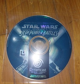 Star Wars Jedi Power Battle For Pal Sega Dreamcast - Nur Disc