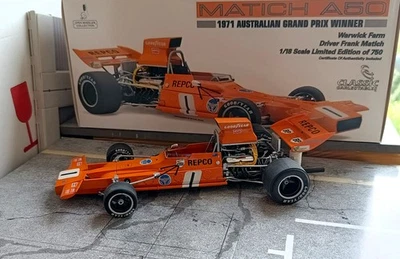 1:18 Matich A50, Formula 5000, Winner Oran Park 1971, Classic Carlectables, Original Box - Image 1 of 4