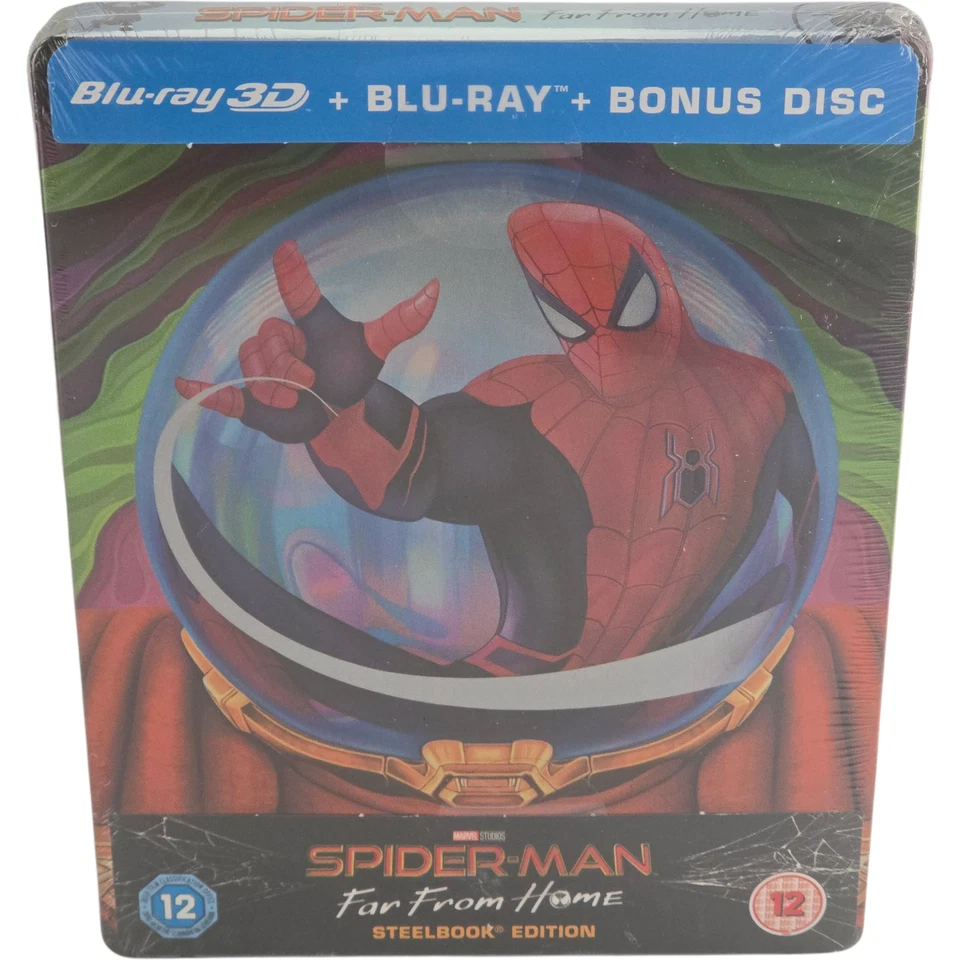 Spider-man Far From Home 3d Blu Ray Steelbook