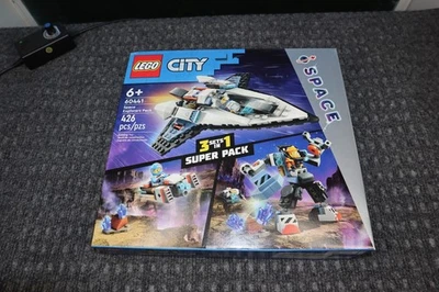 Lego 60441 City Space Explorers Pack 3 Sets in 1 Super Pack 426 Pieces NEW - Image 1 of 4
