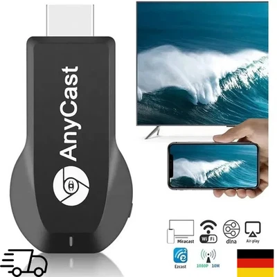 HDMI Dongle Wifi Wlan HD 1920P TV Stick Dongle Chrome Miracast Mac USB Anycast - Bild 1 von 4
