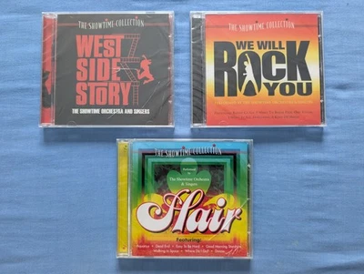 The Show Time Collection We Will Rock You ,West Side Story, Hair 3 CD New Sealed - Image 1 of 2