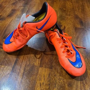 Botines de fútbol Nike Jr Mercurial Victory V FG 5Y 651634-650 naranja púrpura - Imagen 1 de 7