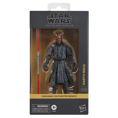 Figura Star Wars The Black Series The Phantom Menace #05 DARTH MAUL 6" NUEVA 2024 Foto 1 de 4