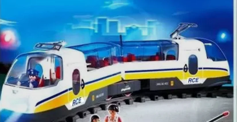 Playmobil - Pièce-de-rechange-Train RC locomotive - 4011 - Photo 1/1