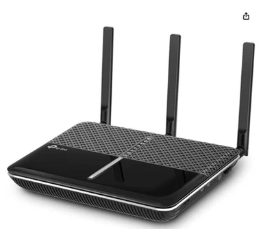 TP-LINK Archer VR2100v AC2100 WLAN-Router - Schwarz - Bild 1 von 2