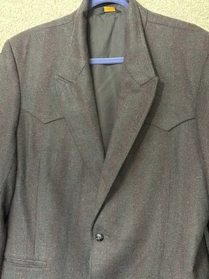 Vintage Pioneer Wear Wool Blazer  Western Cowboy Sport Coat Jacket Mens 44L - Image 1 of 4