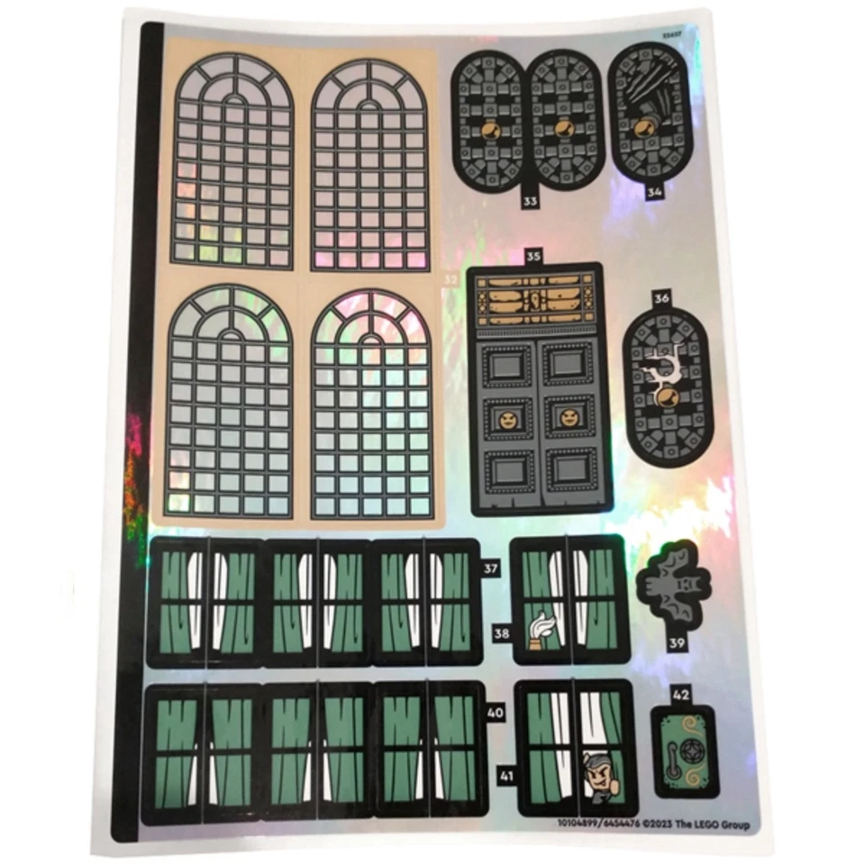全新乐高贴纸 #3 适用于古灵阁魔法银行套装 76417 — 第 1/1 张图片