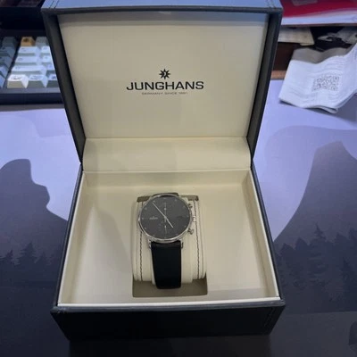 Junghans Form C Chronoscope Watch Anthracite Graphite 41/4876.00 - Image 1 of 4
