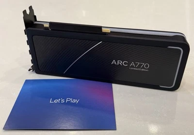 Intel ARC A770 Limited Edition Graphics Card / 16GB GDDR6 / 21P02J00BA* - NEW op - Image 1 of 4