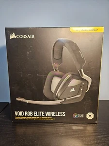 CORSAIR VOID RGB ELITE Wireless Gaming Headset – 7.1 Surround Sound - Afbeelding 1 van 9