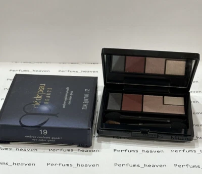 Cle De Peau Beaute color de ojos cuádruple # 19 tamaño completo 3 g / 0,1 OZ  Nuevo Foto 1 de 3