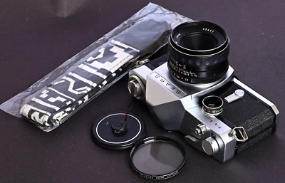 Sears T.L.S 35mm Film Mechanic/Manual SLR c/w 50mm f/2.8 Lens Kit - Image 1 of 4