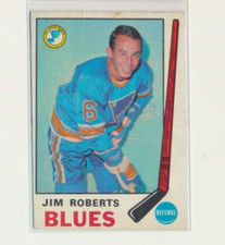 1969-70 Topps Hockey 174 Jim Roberts St Louis Blues