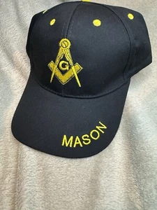 Freemason/ Mason Hat / cap baseball cap style adjustable size - Picture 1 of 5