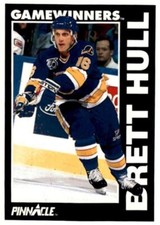1991-92 Pinnacle Brett Hull St. Louis Blues #356