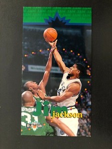 1995/96 NBA CARDS FLEER JAM SESSION JIM JACHSON N 21 GREAT