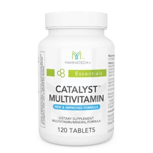 Mannatech Catalyst Multivitamin Zinc Copper Vitamin A, C, D, E, B12 120 tabs NEW - Picture 1 of 2