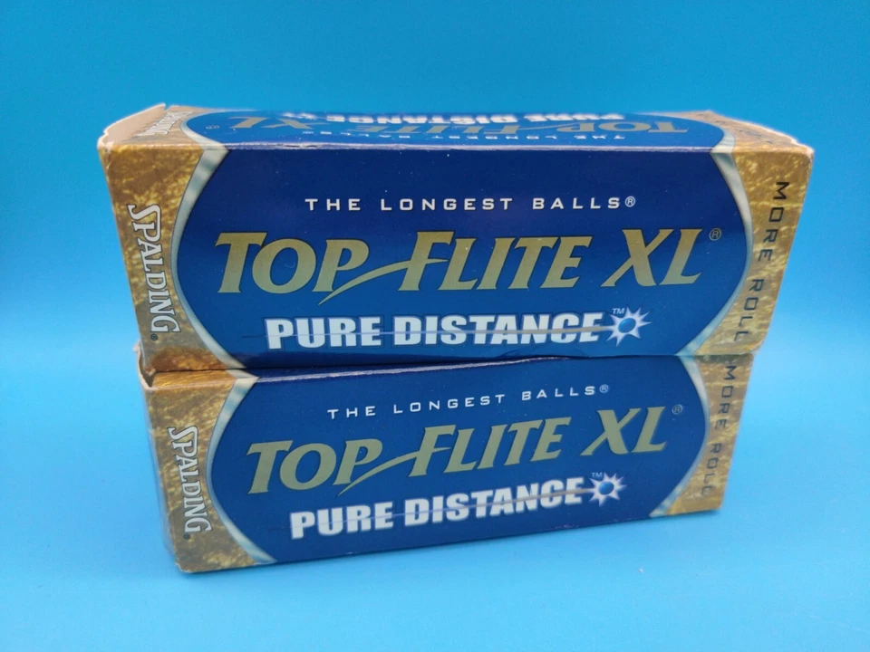 6 Boxes of 3 Spalding Top Flight XL Pure Distance Golf Balls