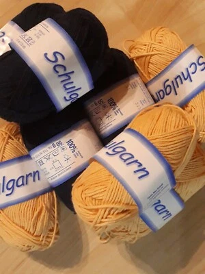 50 g reine Baumwolle, Schulgarn, Topflappengarn Garn Wolle Häckeln Stricken Topp - Bild 1 von 4