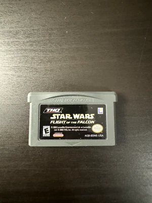 Star Wars: Flight of the Falcon (Game Boy Advance GBA) Tested & Working! - Image 1 of 3