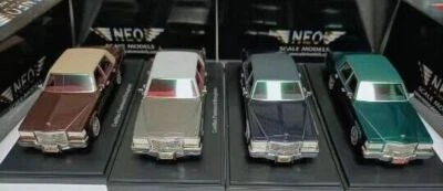 Neo 1/43 Cadillac Fleetwood Brougham 1982 Resin Car Model Collection - Image 1 of 4