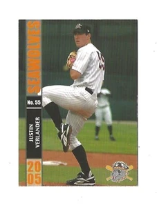 Justin Verlander – RARE 2005 Erie Seawolves UD Card – Detroit Tigers - Picture 1 of 2