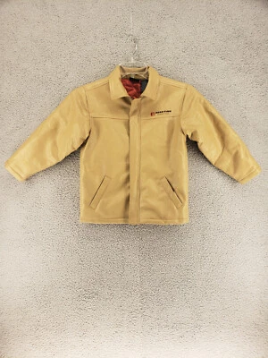 Kenneth Cole 反应夹克女式 7 码棕褐色人造皮革夹克 — 第 1/4 张图片