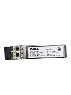 Dell 0WTRD1 10G SFP+ SR 850NM TRANCEIVER Plug-in-Modul-Gebr. inkl. MwSt. - Bild 1 von 4