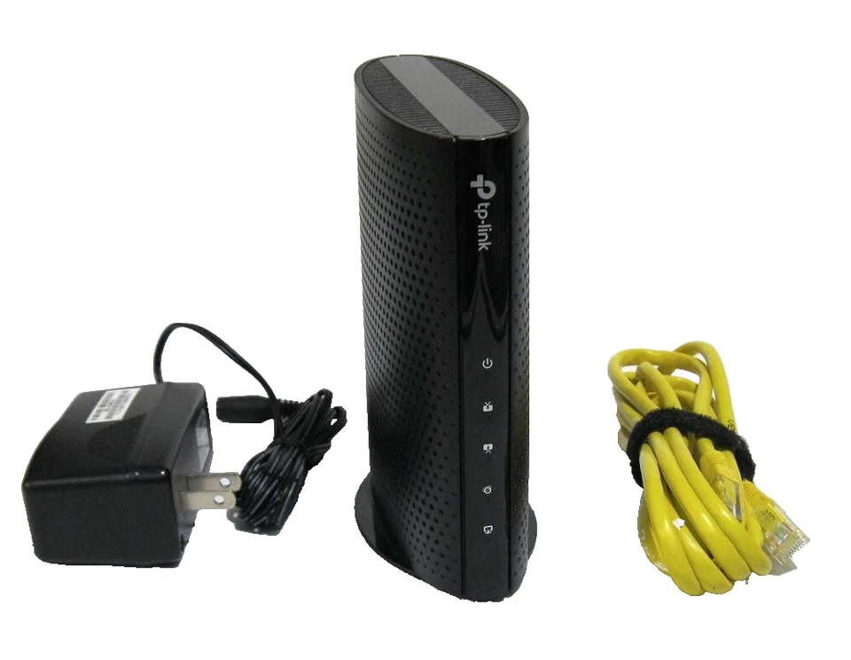 TP-LINK TC-7620 680Mbps N DOCSIS 3.0 Cable Modem  w/ Power Adapter - EXCELLENT - Image 1 of 4