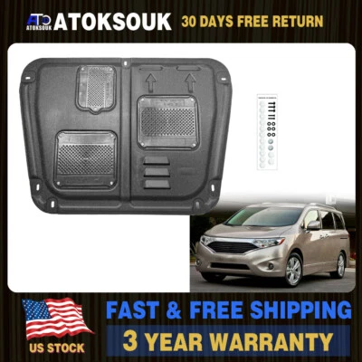 Auto Under Engine Guards Fit For 2011-2017 Nissan Quest Splash Guand Mud Flaps - Image 1 of 4