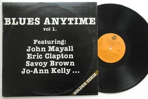 BLUES ANYTIME #1 V/A ERIC CLAPTON JOHN MAYALL 1985 RARE EXYUGO LP - Picture 1 of 2